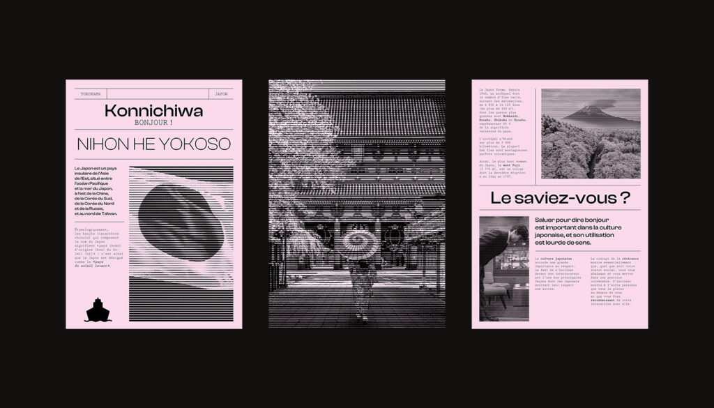 Identite_graphique_Lescure_Elodie_graphiste_Annecy_Phileas_Fogg_Jules_Verne_affiches_japon