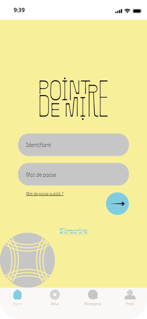 Supports_numériques_Lescure_Elodie_graphiste_Annecy_Point_de_mire_petanque_application_connexion