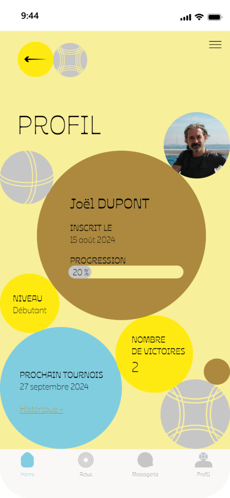 Supports_numériques_Lescure_Elodie_graphiste_Annecy_Point_de_mire_petanque_application_profil