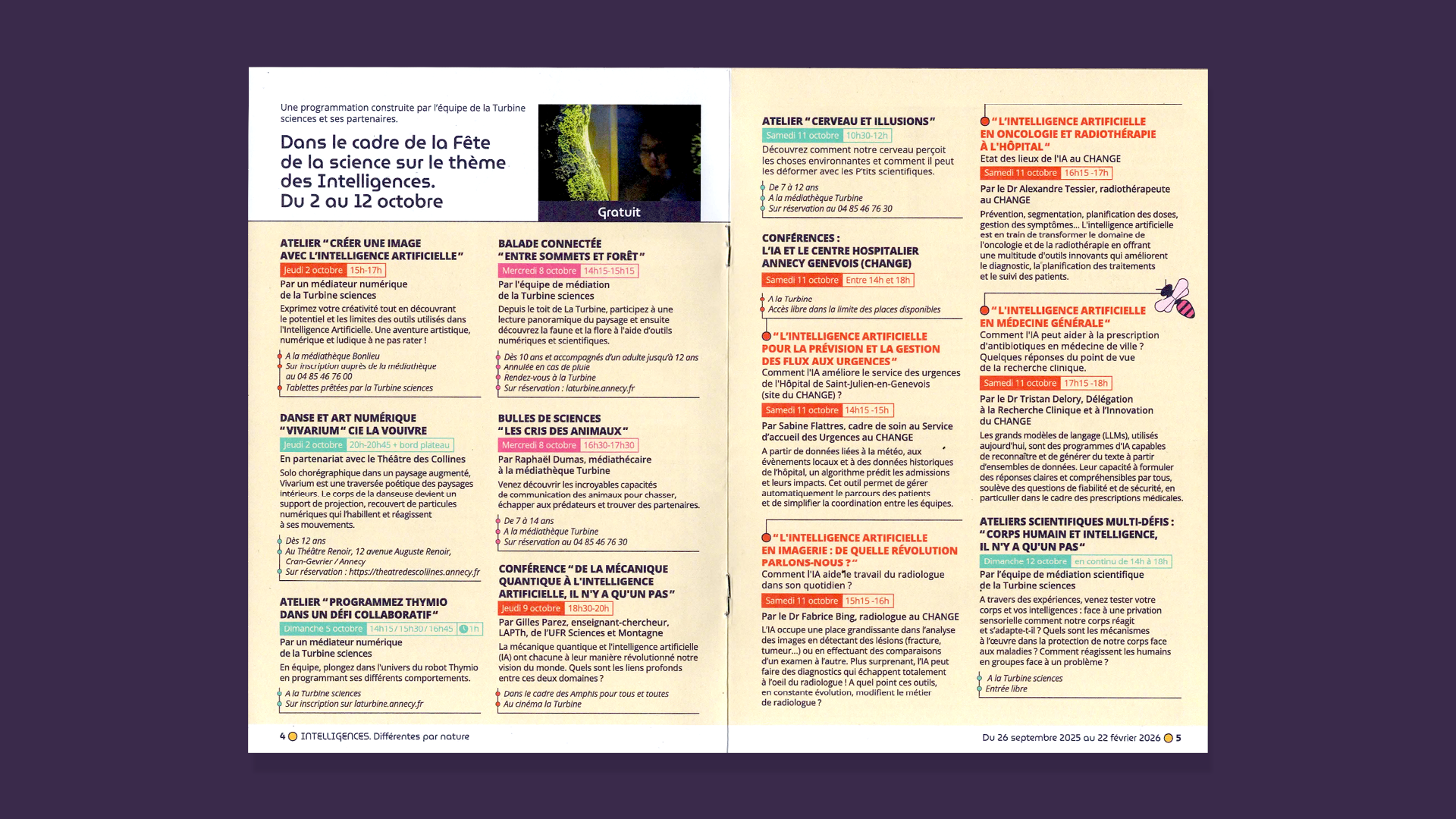 Identite_graphique_Lescure_Elodie_graphiste_Intelligences_Turbine_Sciences_Annecy_programme_interieur